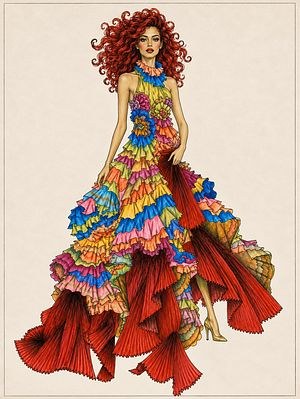 Fashion Color Renderings