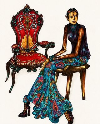 Fashion Color Renderings