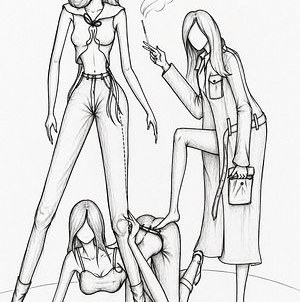 Free Style Pencil Illustrations
